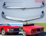 Fiat Dino Spider 2.0 bumpers (1966-1969) by stainless steel
